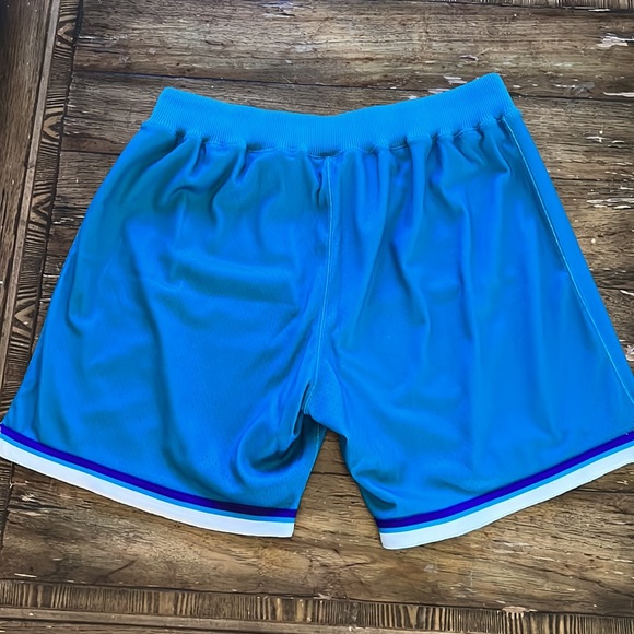 Mitchell & Ness Charolette Hornets Basketball Shorts - Picture 7 of 9